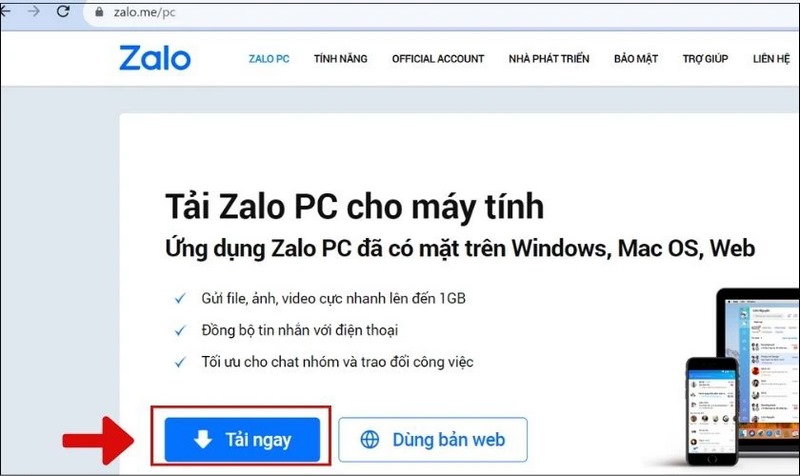 Tải và cài đặt ứng dụng Zalo trên máy tính là bước đầu