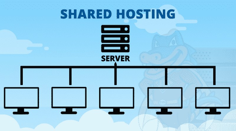 Shared hosting là loại hosting phổ biến