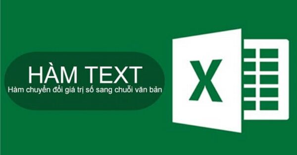 Hàm TEXT trong excel