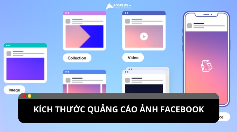 Mỗi mục quảng cáo sẽ có kích thước ảnh khác nhau