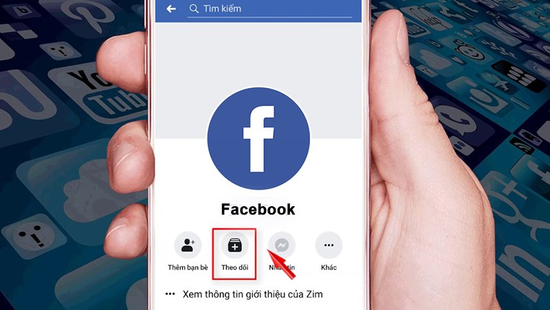 Cách bật theo dõi trên Facebook bằng điện thoại