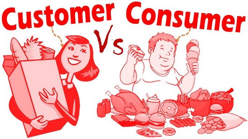 Consumer và customer có nhiều điểm tương đồng