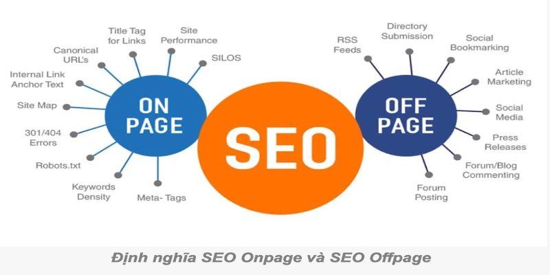 Điểm khác nhau giữa SEO On Page và Off Page