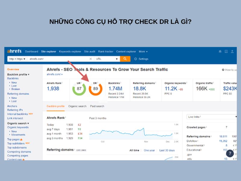 Những công cụ hỗ trợ Check DR là gì?